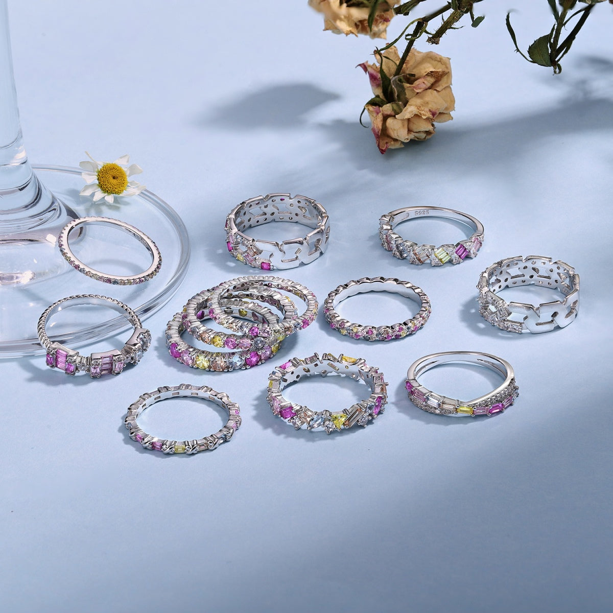 [STREET]Energetic Elegant Radiant Cut Party Ring
