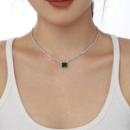 [STREET]Elegant Radiant Cut Necklace