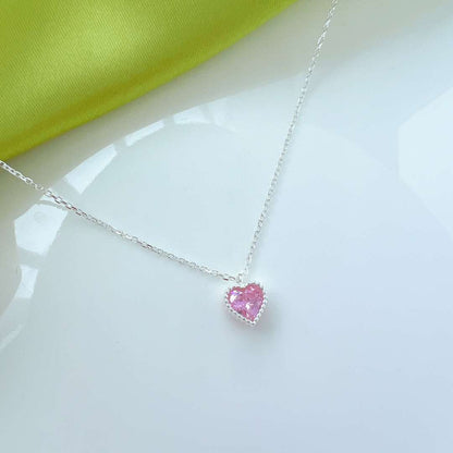 [STREET]Ornate Heart Shape Necklace