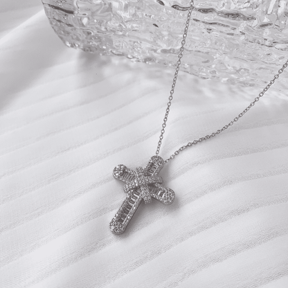 [STREET]Gypsophila With Dimonds Necklace