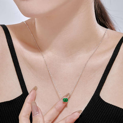 [STREET]Luxurious Square Shape Colorful Necalack