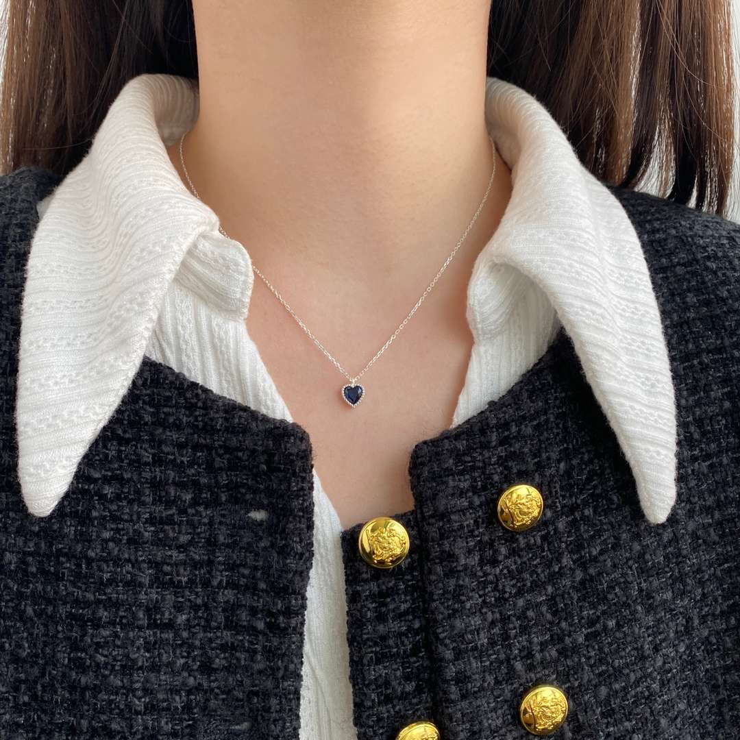 [STREET]Ornate Heart Shape Necklace