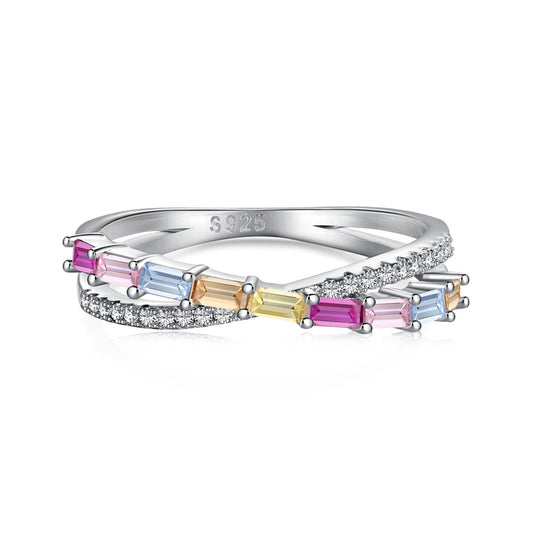 [STREET]Energetic Elegant Radiant Cut Party Ring