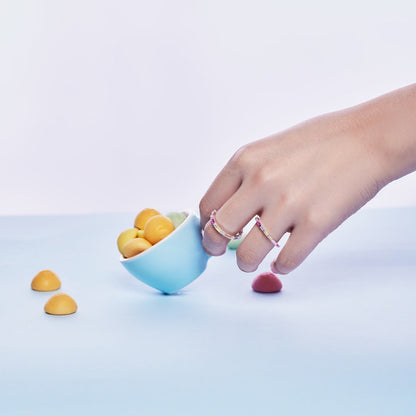 [STREET]Lively In Shades Elegant Radiant Cut Daily Ring