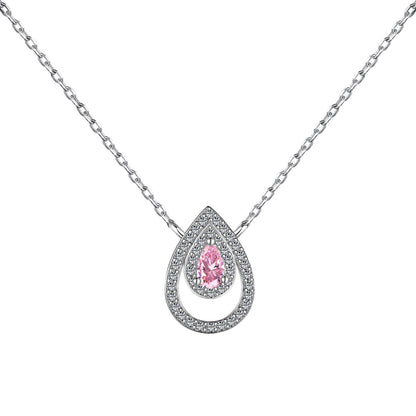 [STREET]Sparkling Pear Cut Necklace