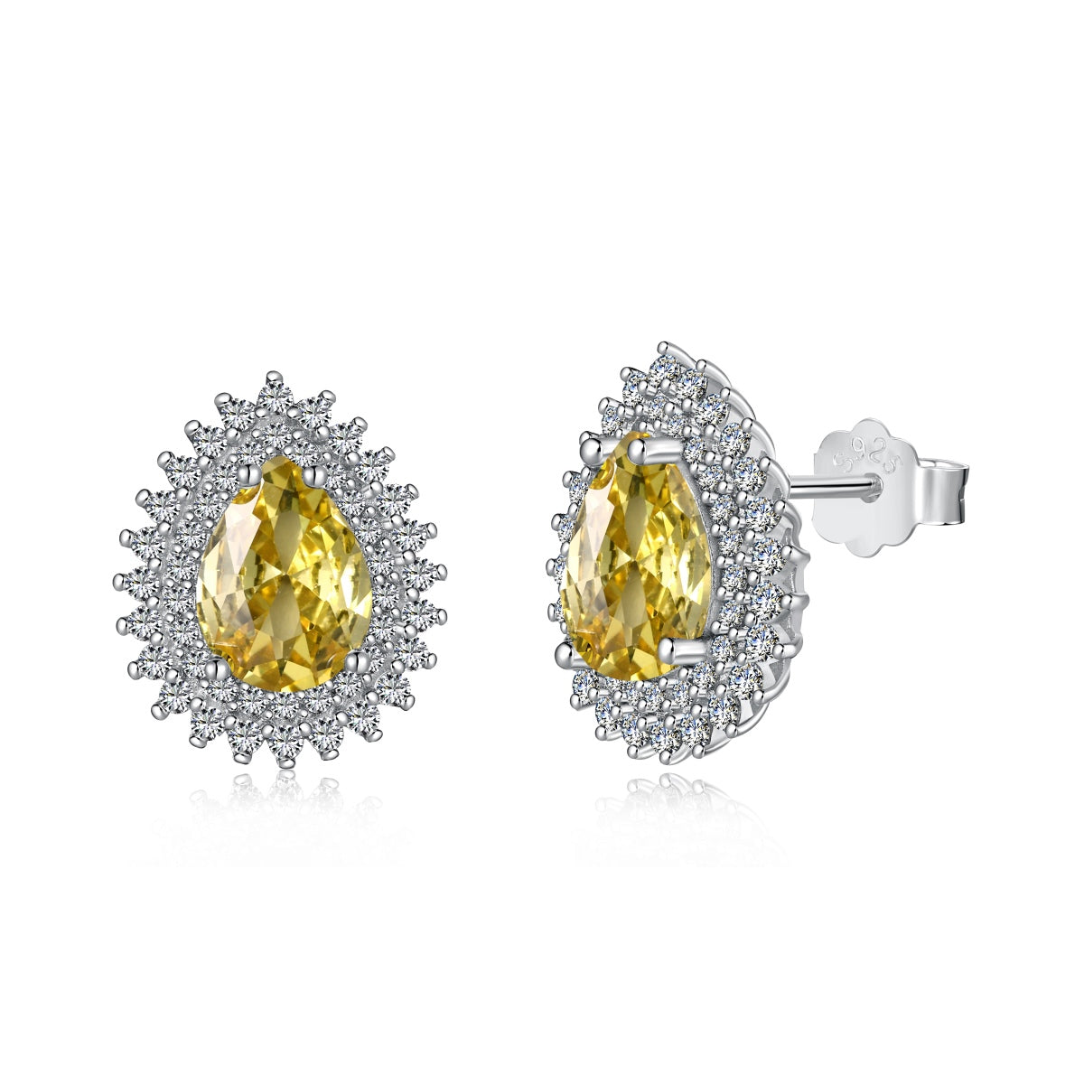 [STREET]Delicate Gorgeous Pear Cut Daily Earrings