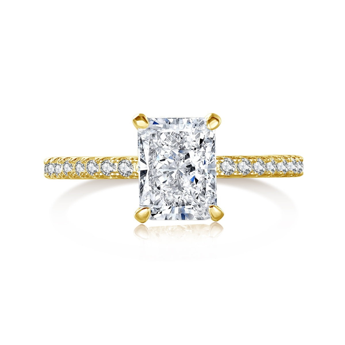 [STREET]Dazzling Sparkling Radiant Cut Party Ring