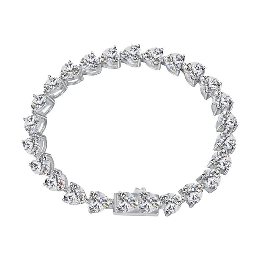 [STREET]Elegant Romantic Heart Shape Lover Bracelet