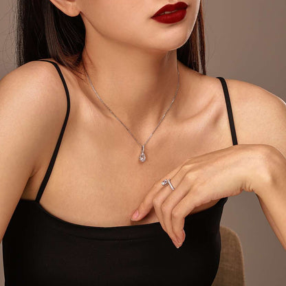 [STREET]Delicate Water Drop Shape Fashion Necklace
