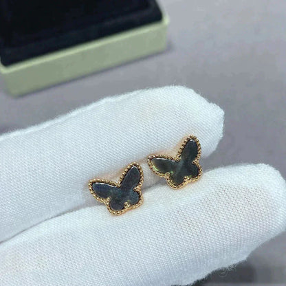 ˇGilded EraˇBUTTERFLY DARK MOP  EARRINGS