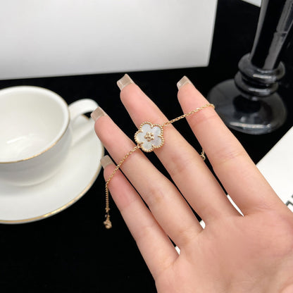 ˇGilded EraˇLUCKY SPRING ROSE GOLD MOP BRACELET