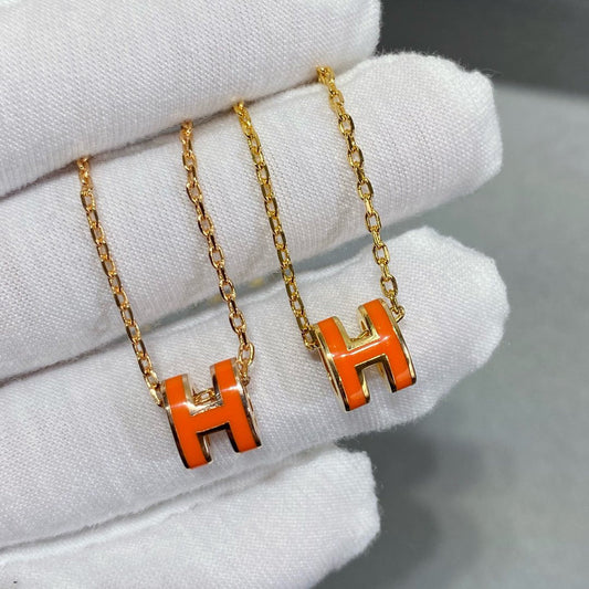 ˇGilded EraˇMINI POP H NECKLACE