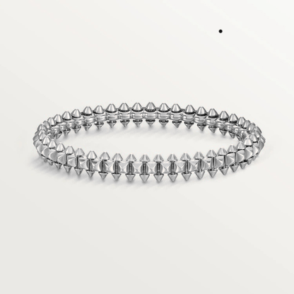 ˇGilded EraˇCLASH SILVER BRACELET