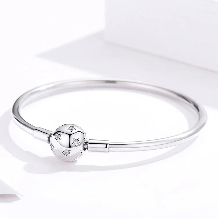 [STREET]Snake Chain Bangle & Bracelet Pave Setting