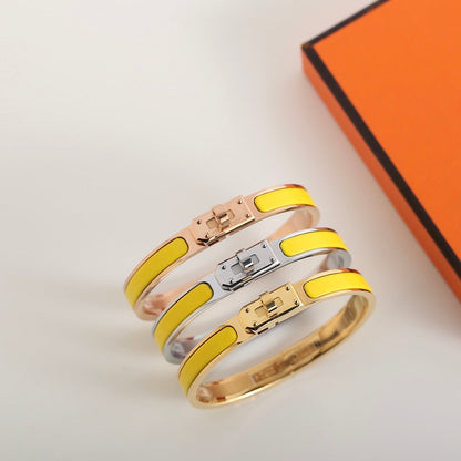 ˇGilded EraˇHM KELLY YELLOW BRACELET