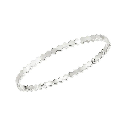 ˇGilded EraˇBEE LOVE SILVER BRACELET