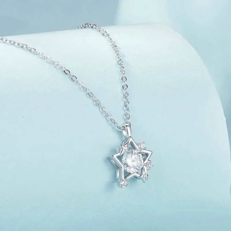 [STREET]Shiny Star Pendant Necklace