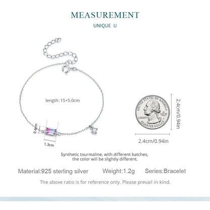 [STREET]Synthetic Tourmaline Bracelet for Women